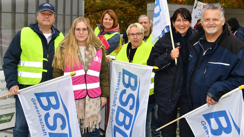 Einkommensrunde 2023,  Beginn der 3. Verhandlungsrunde in Potsdam