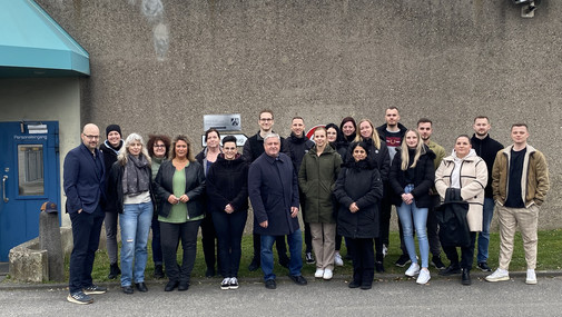 Das Bild zeigt die Seminargruppe